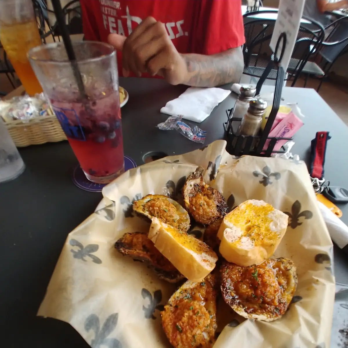 Charbroiled Oysters