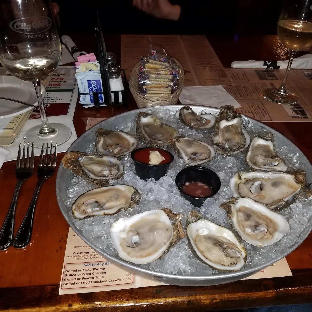 Oysters on the Half Shell