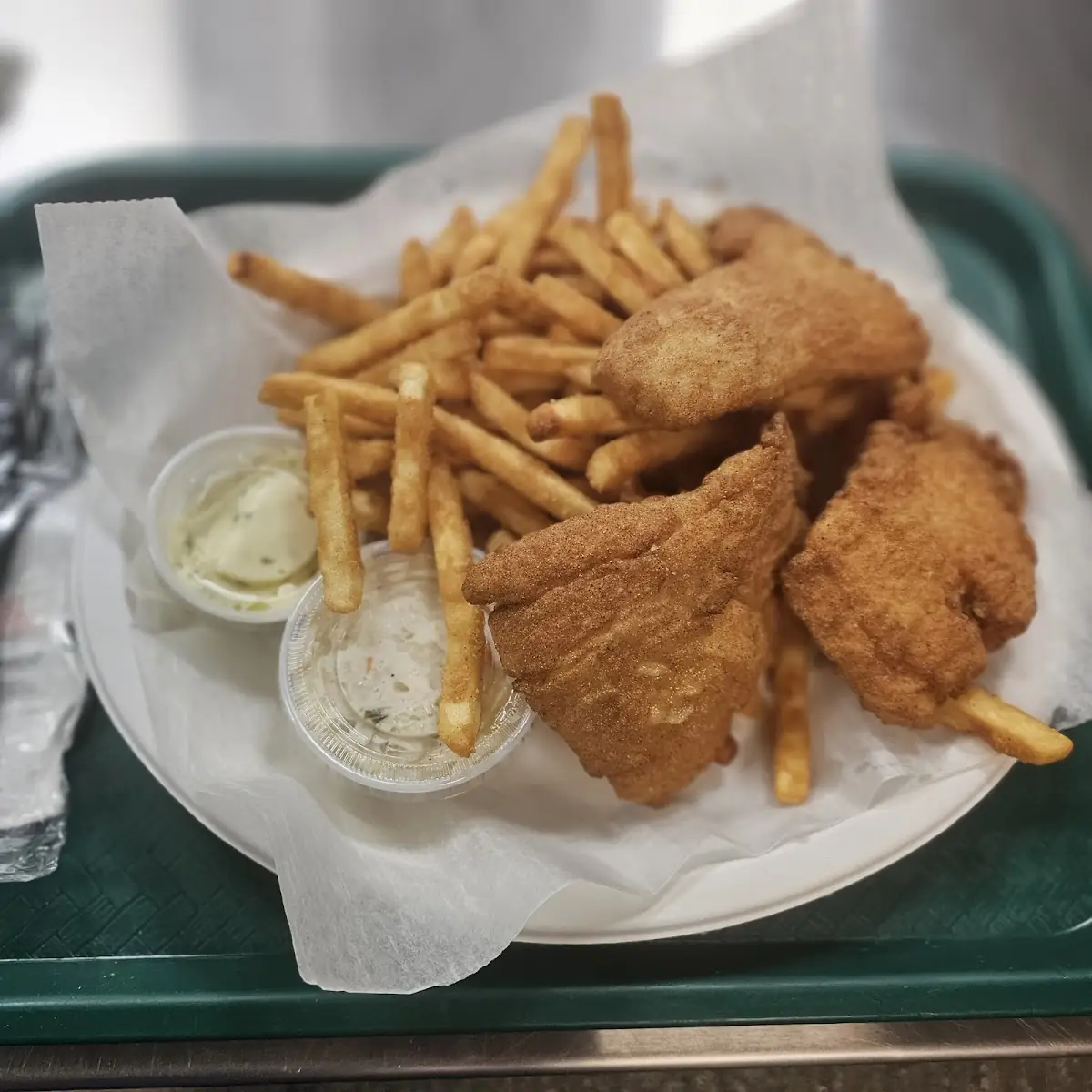 Fish Sandwich Plate