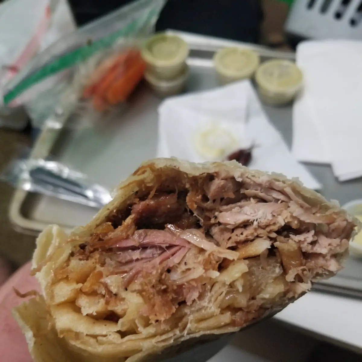 Carnitas California Burrito