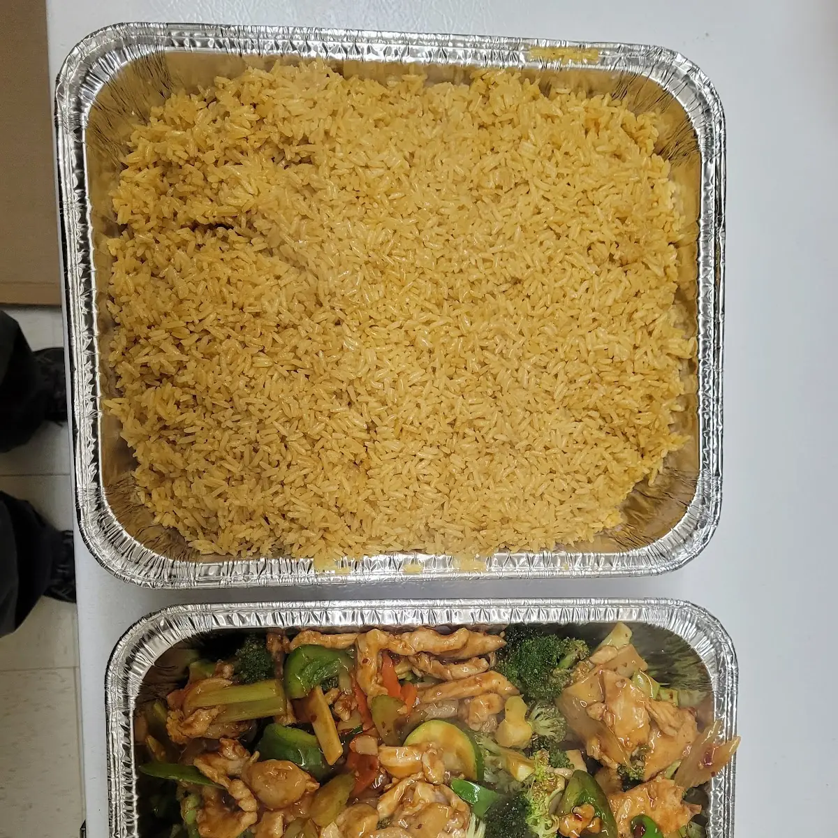 Pan Chicken with Garlic Sauce
