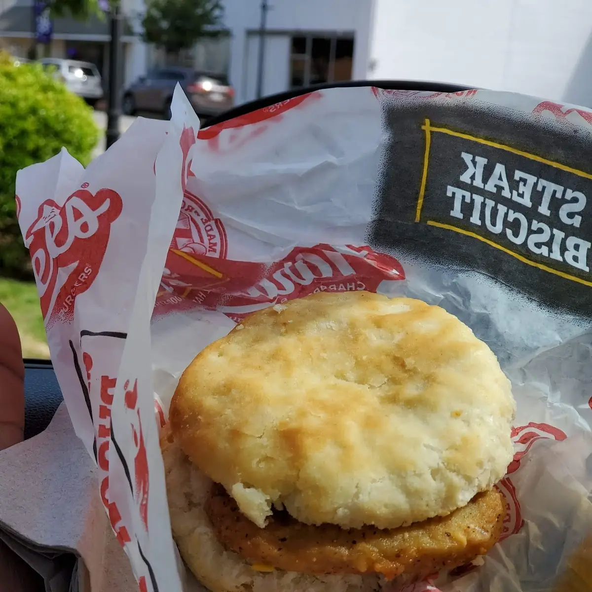 Country Fried Steak Biscuit