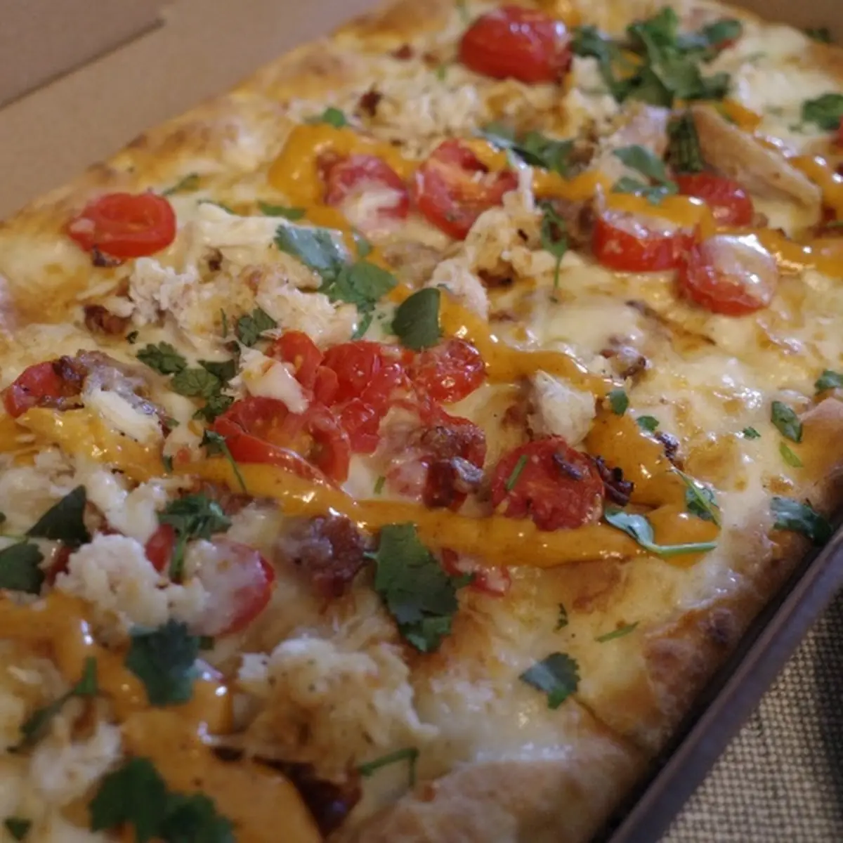 Chipotle Chicken Flatbread