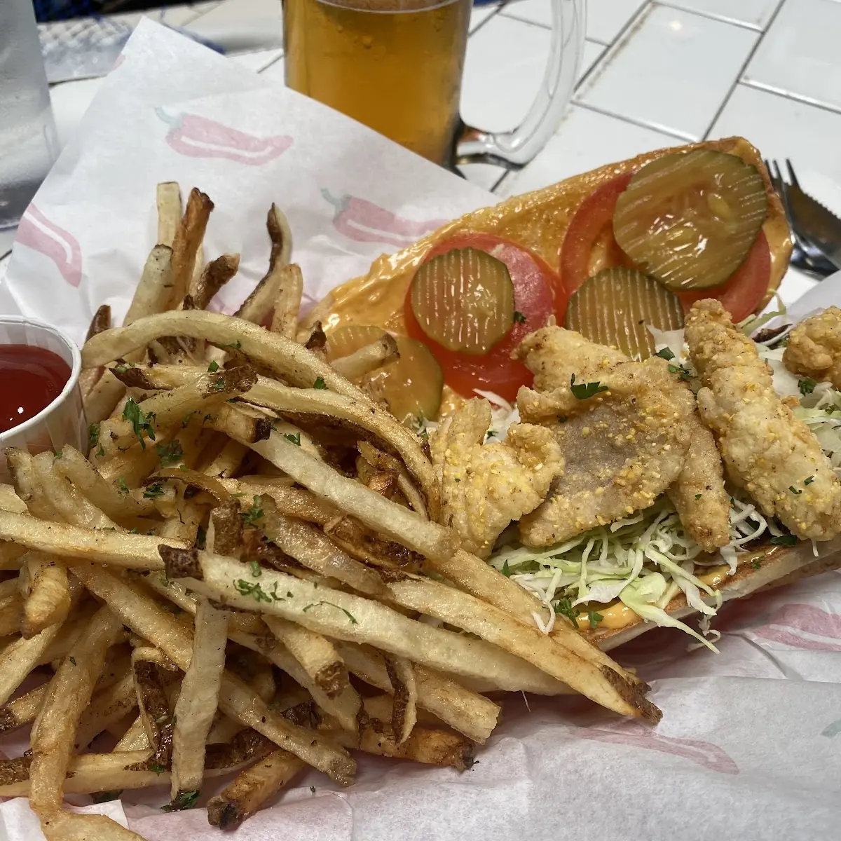 Fried Seafood Basket