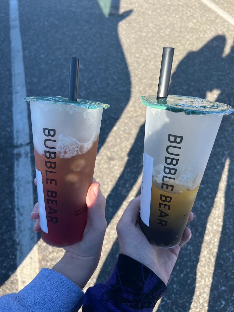 Thai Iced Tea with Boba