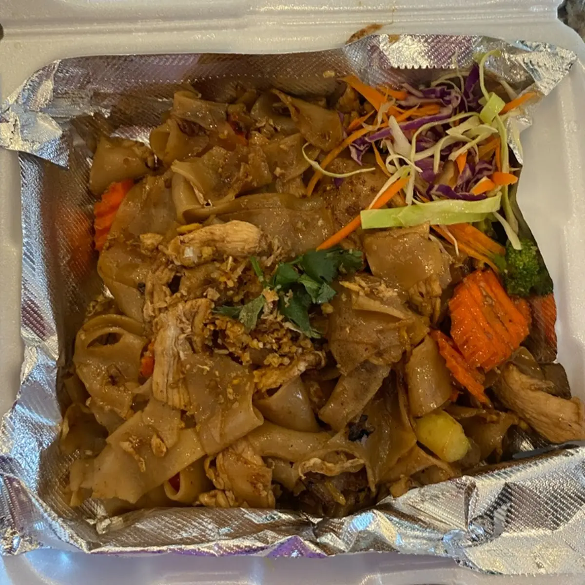 Pad Kee Mow Drunken Noodles