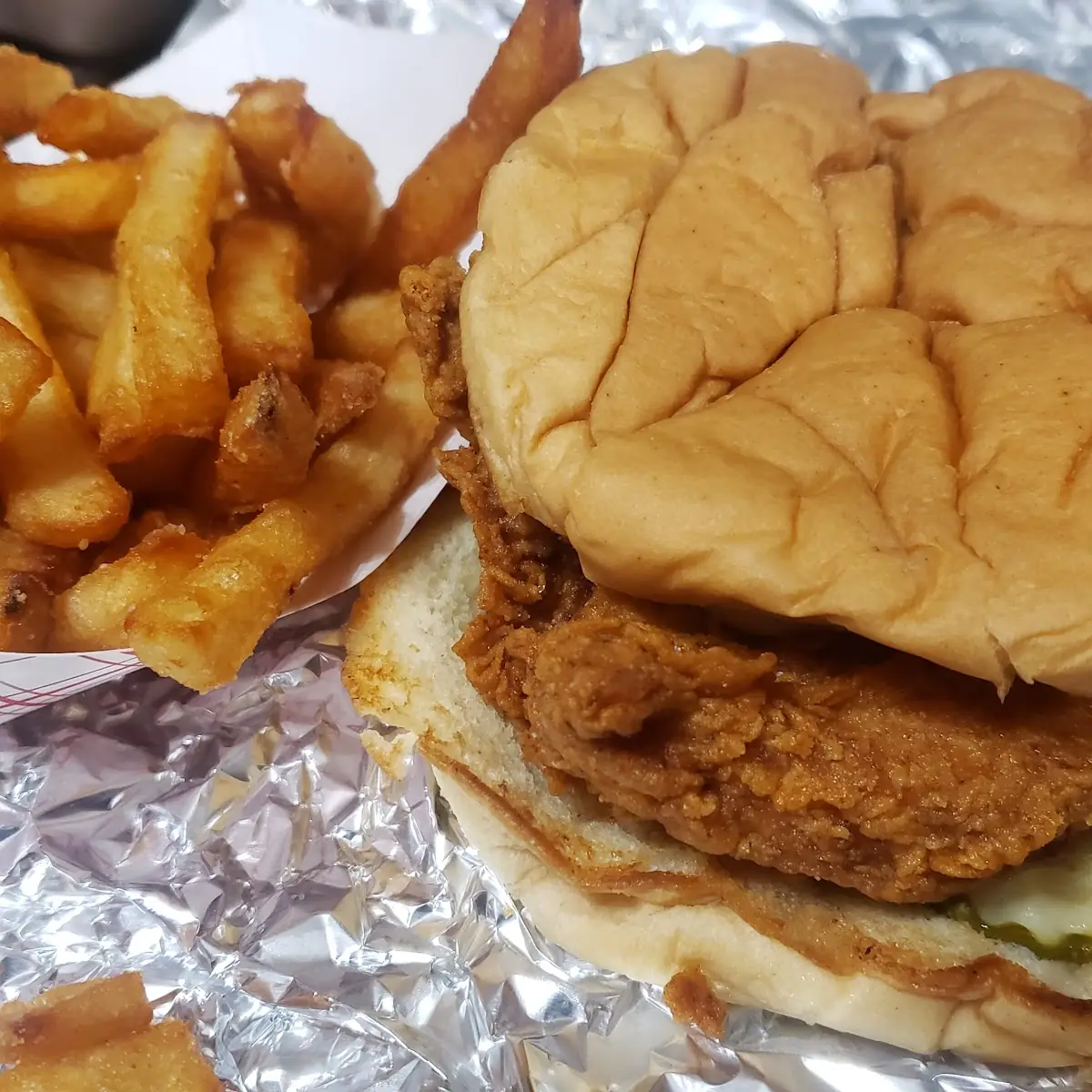 Chicken Sandwich Combo with Fries and Drink