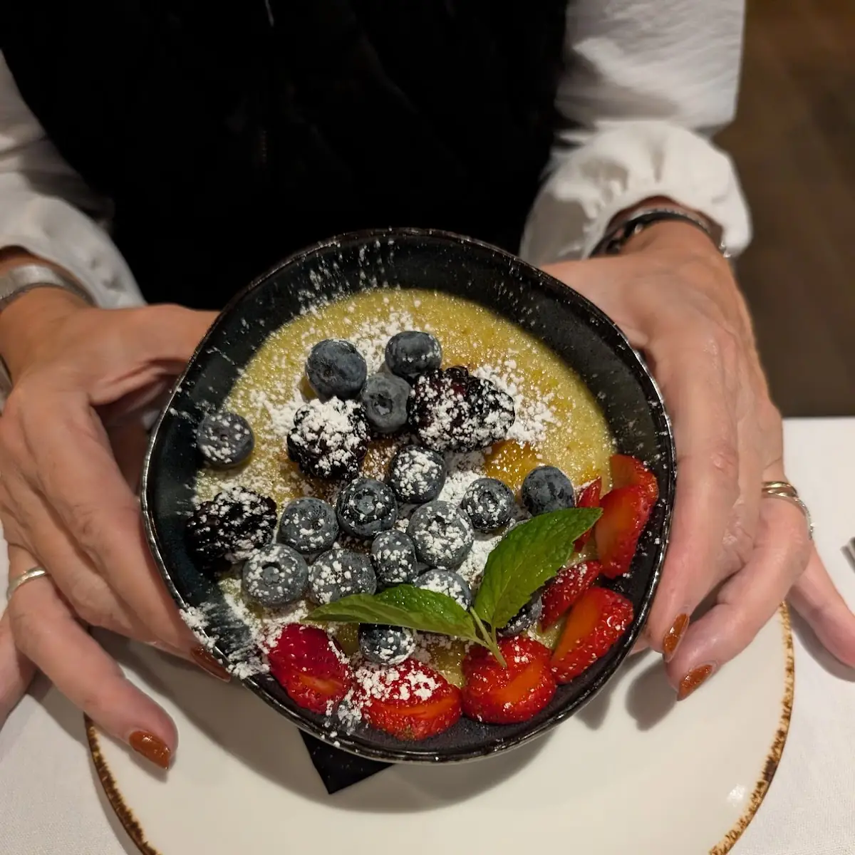 Key Lime Pie Creme Brulee