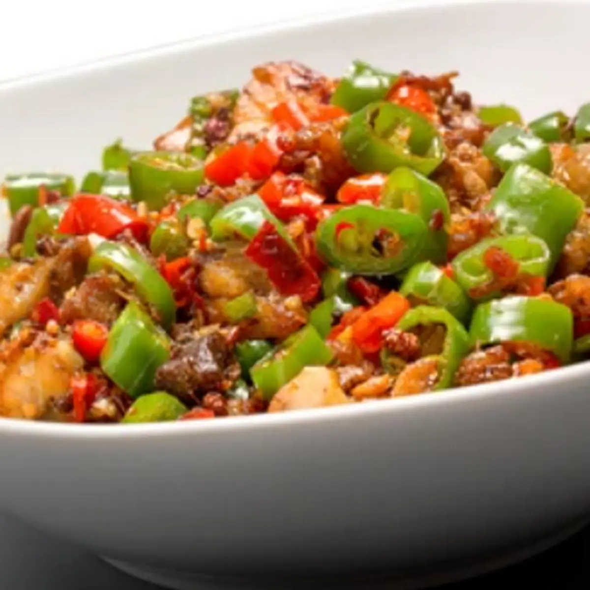 Green Pepper Chicken
