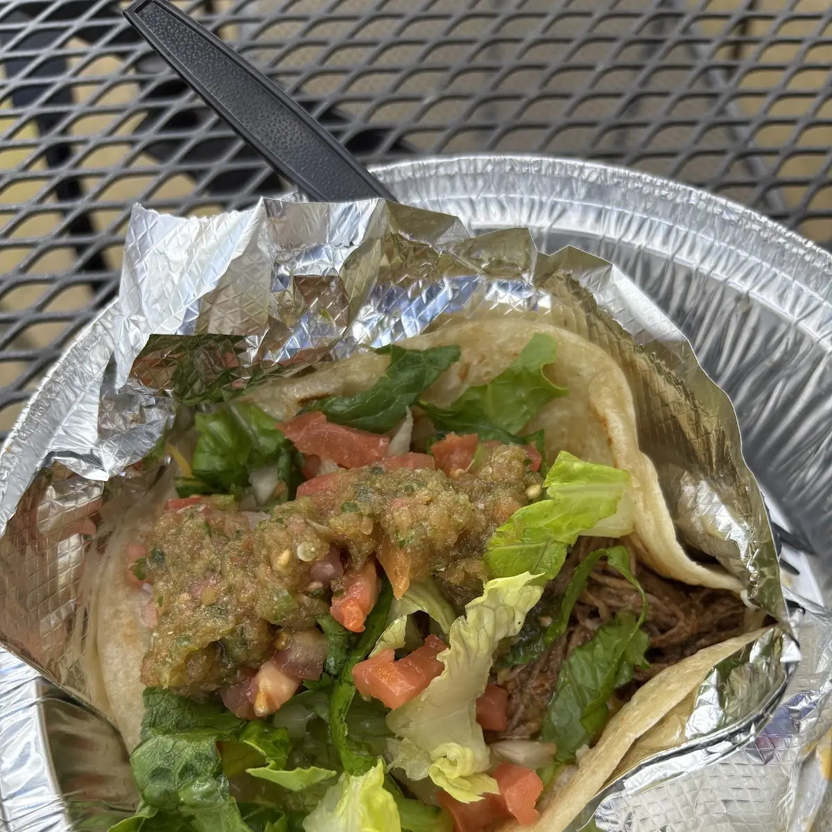 Shredded Beef Taco