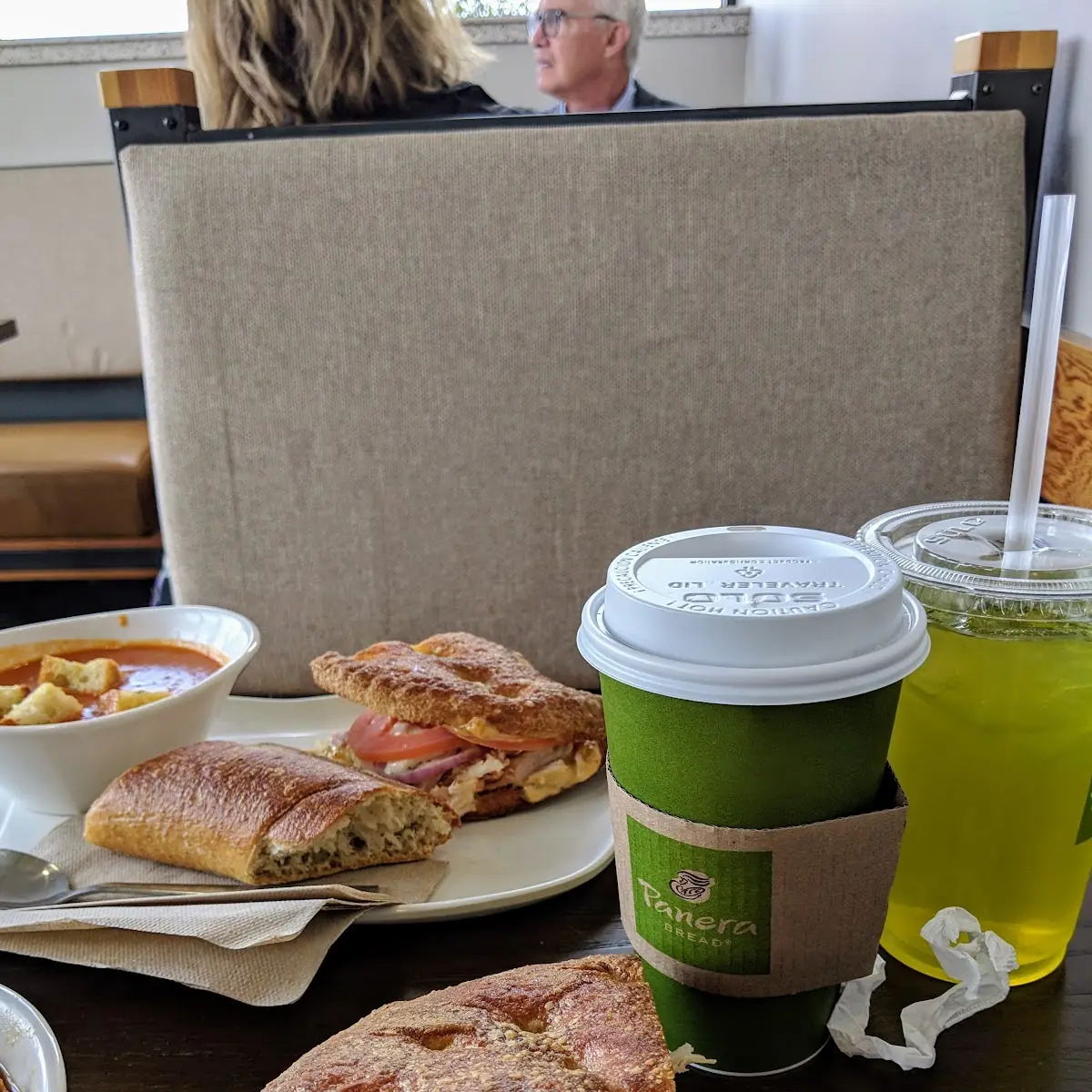Tomato Soup and Sandwich