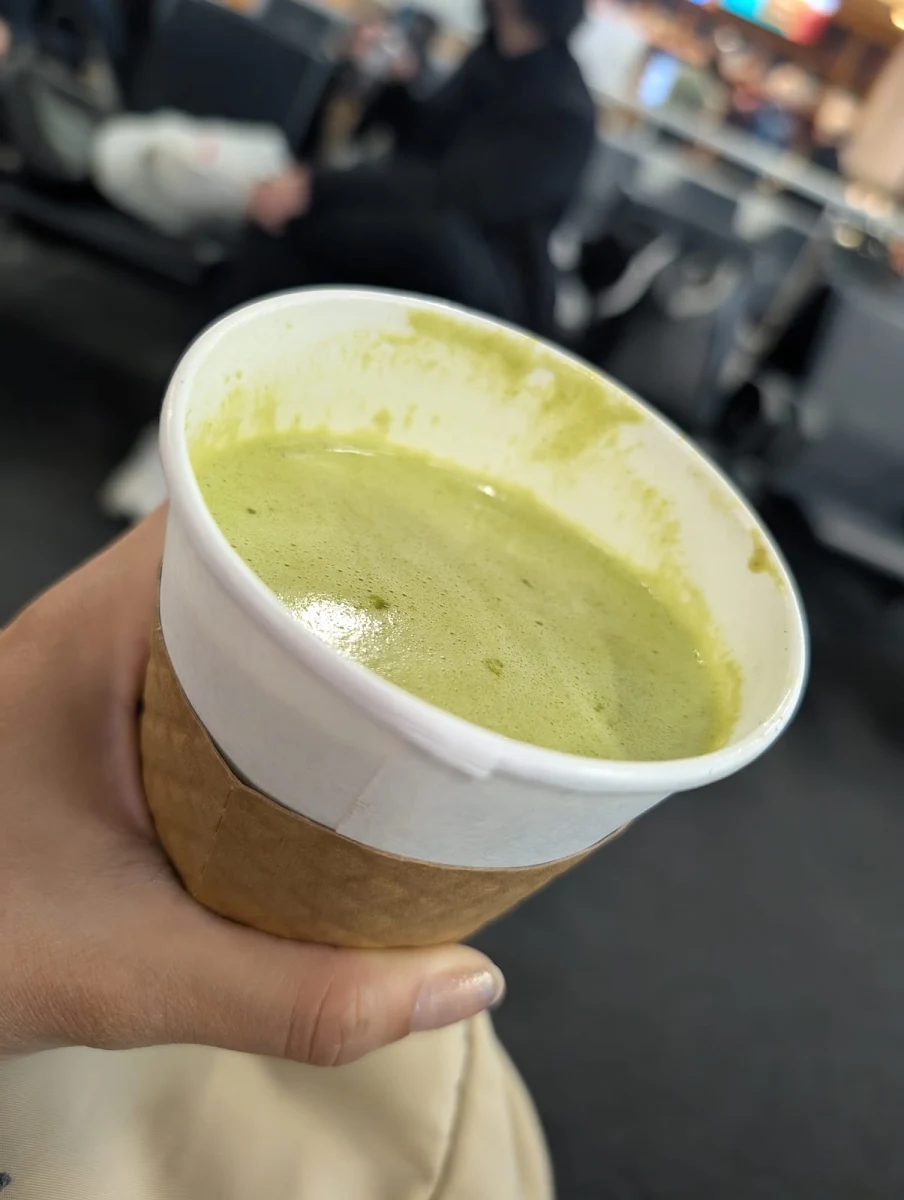 Hot Matcha Latte