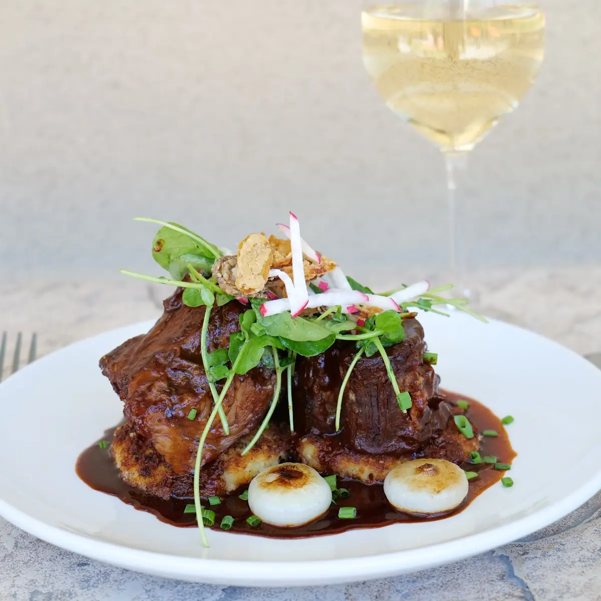 Wine Braised Boneless Short Ribs