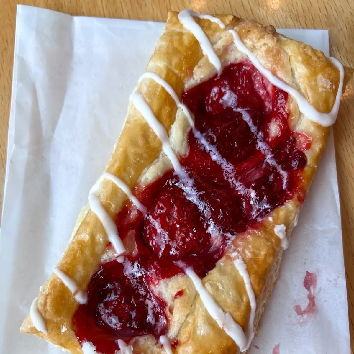 Strawberry & Cream Cheese Turnover