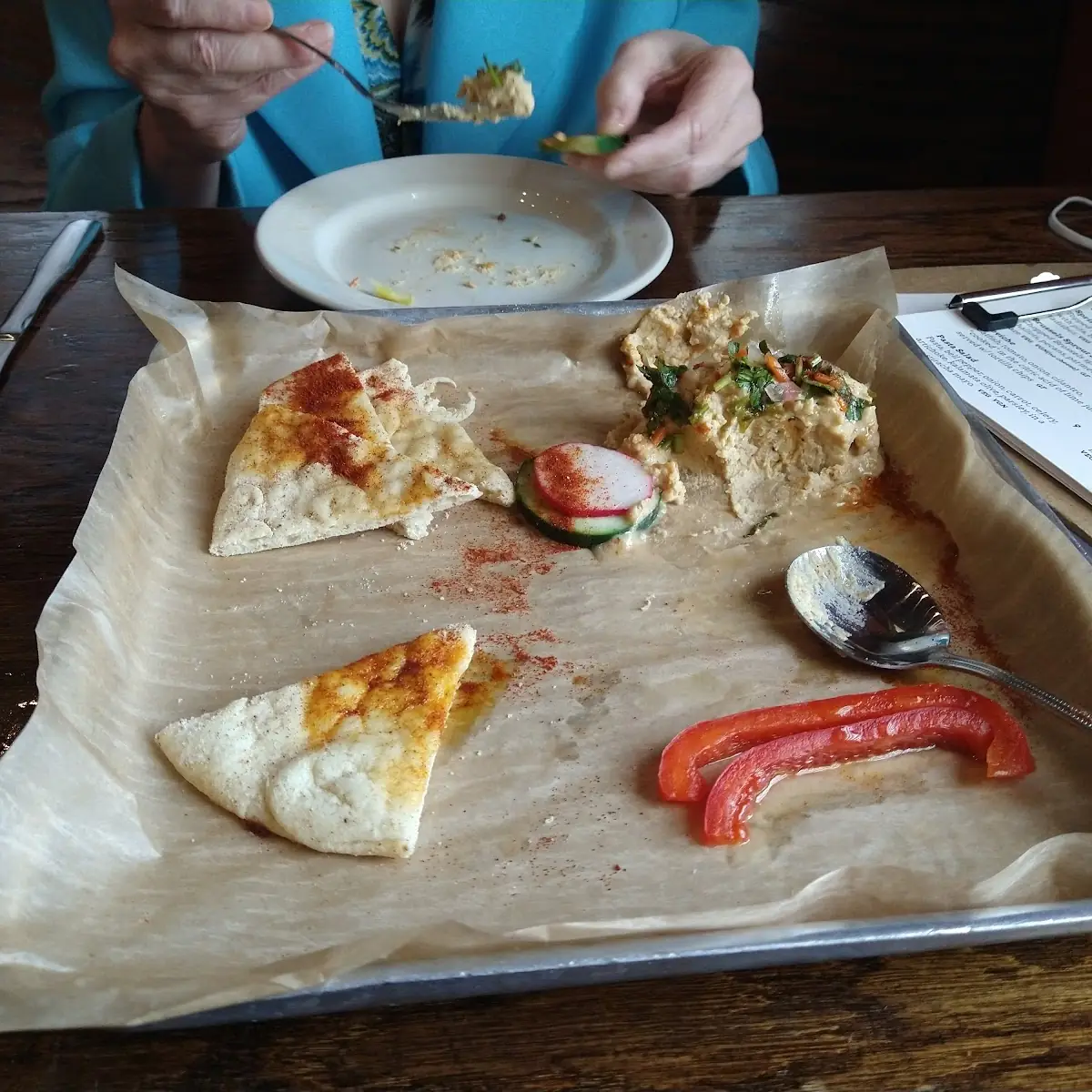 Hummus Plate