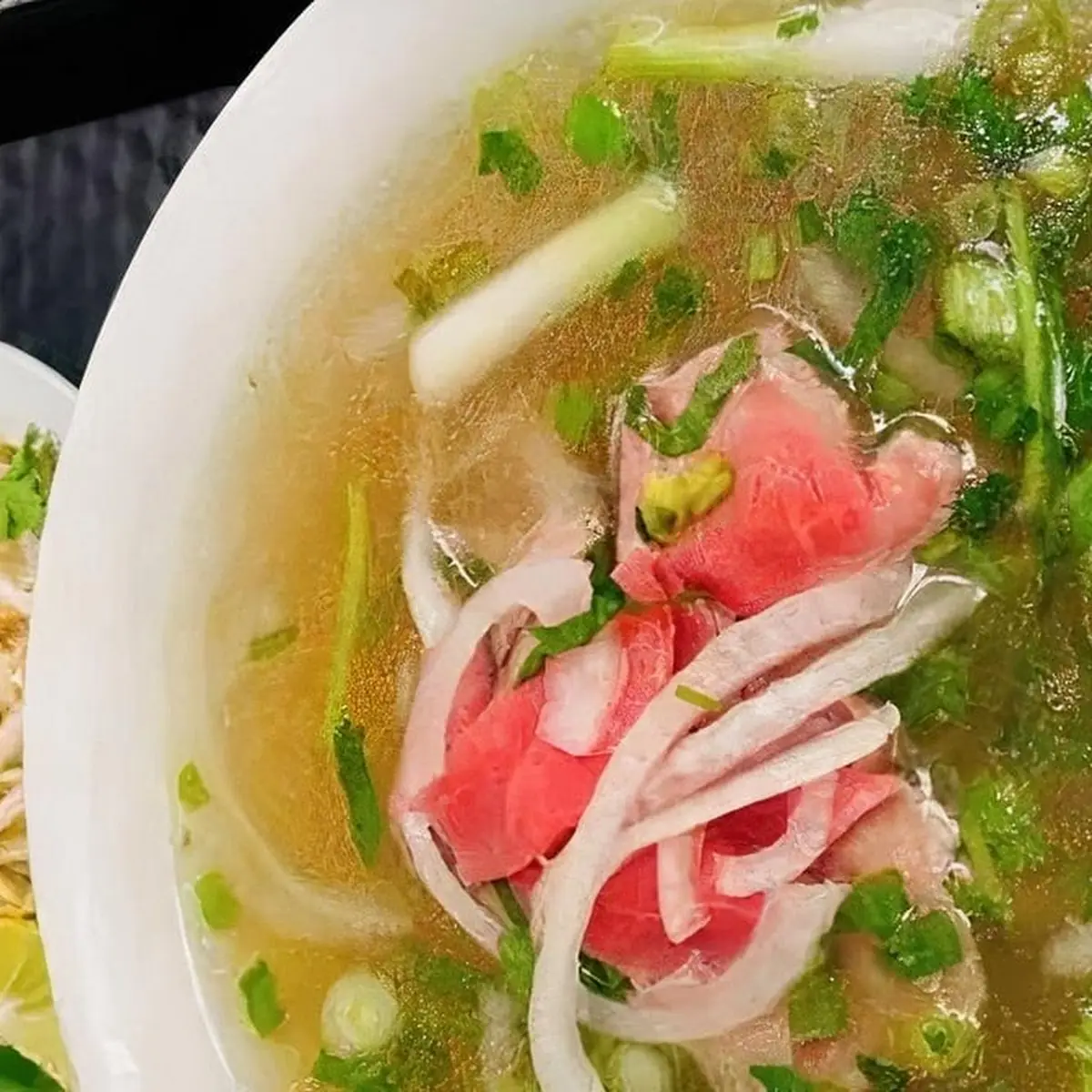 Pho Small 2 Spring Rolls or 2 Eggrolls & 1 Drink Combo