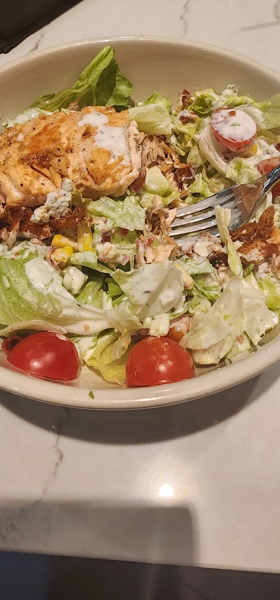 Cobb Salad with Salmon