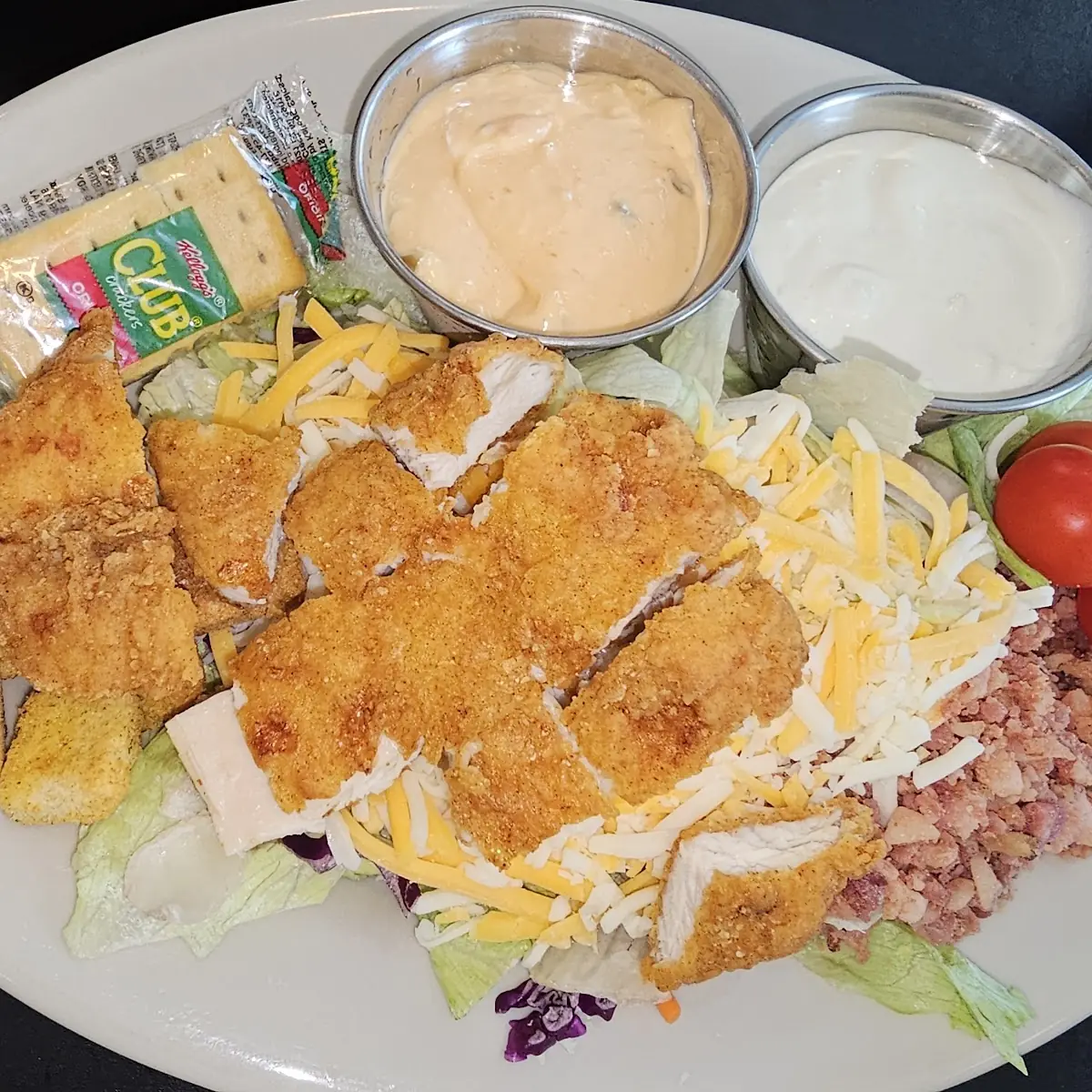 Crispy Chicken Salad