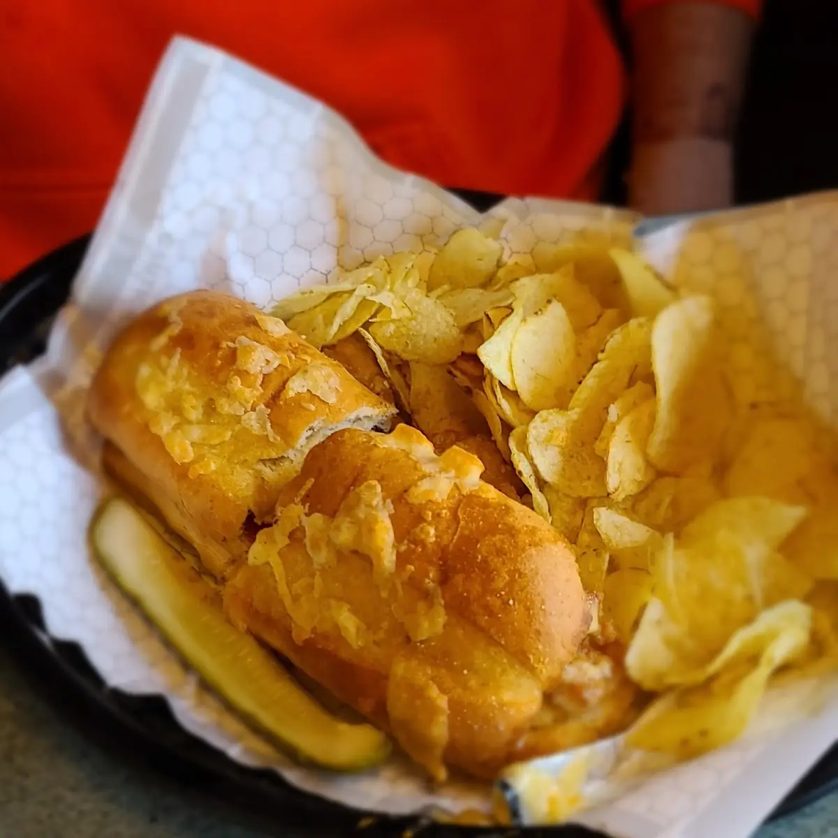 Chicken Parmigiana Sandwich