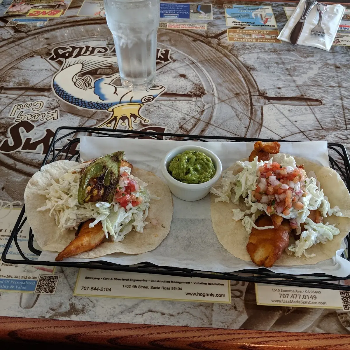 2 Fish Tacos