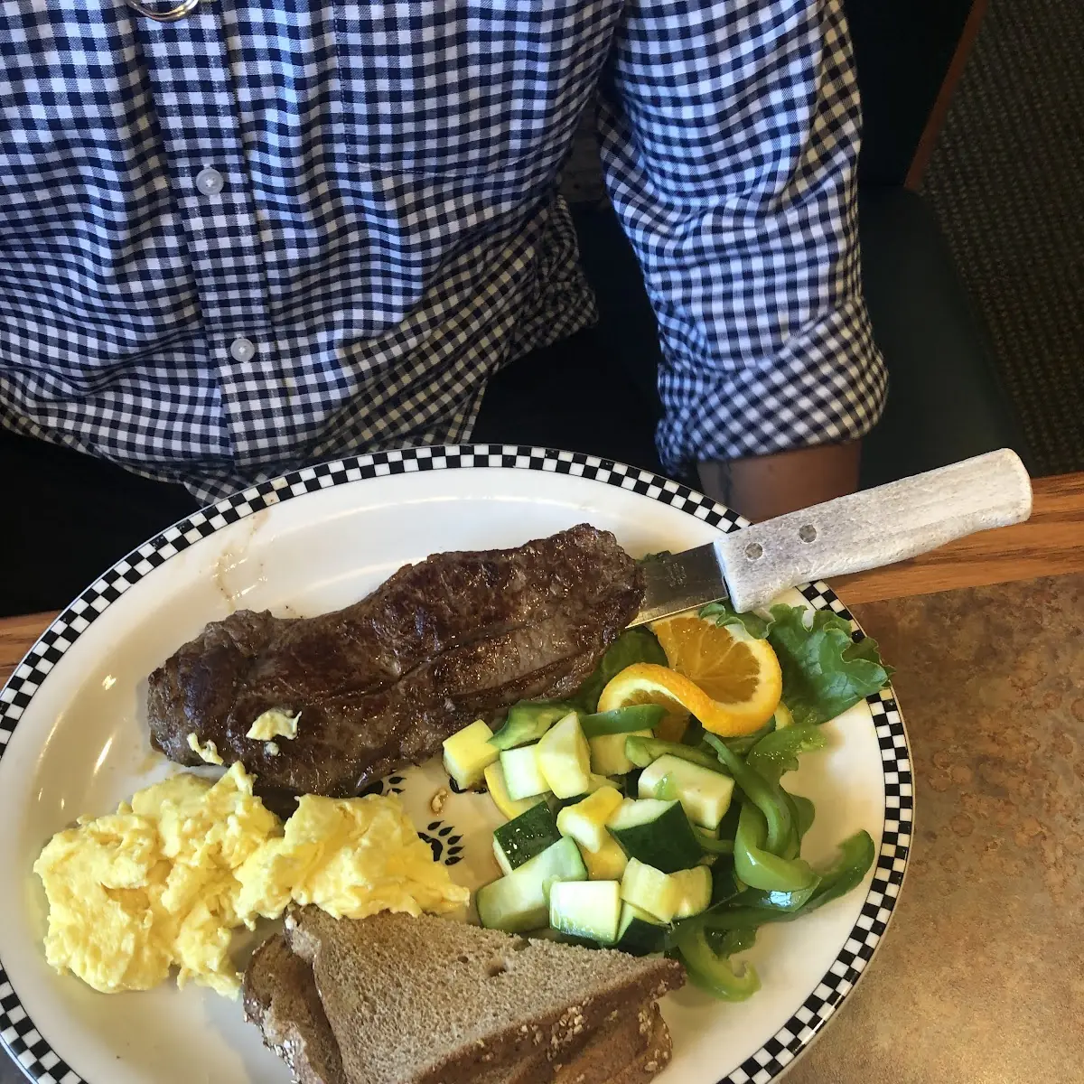 New York Steak & Eggs