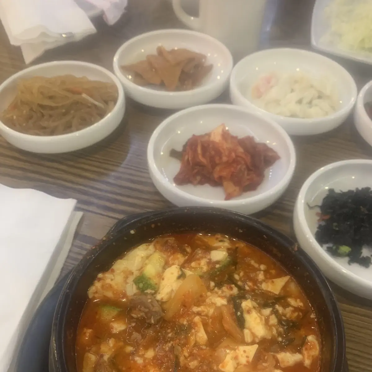 Beef Kimchi Tofu Soup