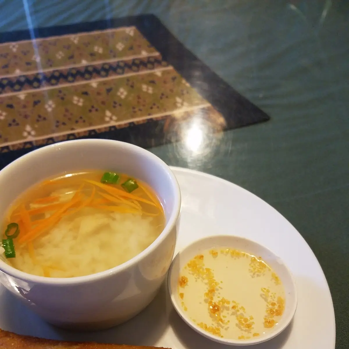 ch Tom Kha and 1 Spring Roll