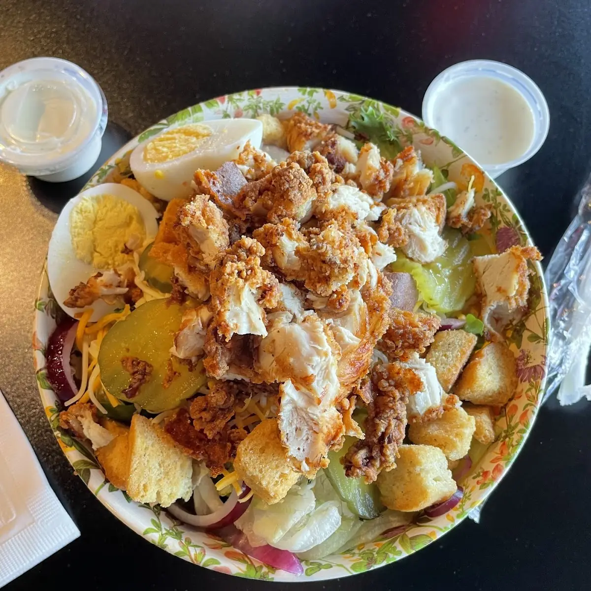 Fried Chicken Salad