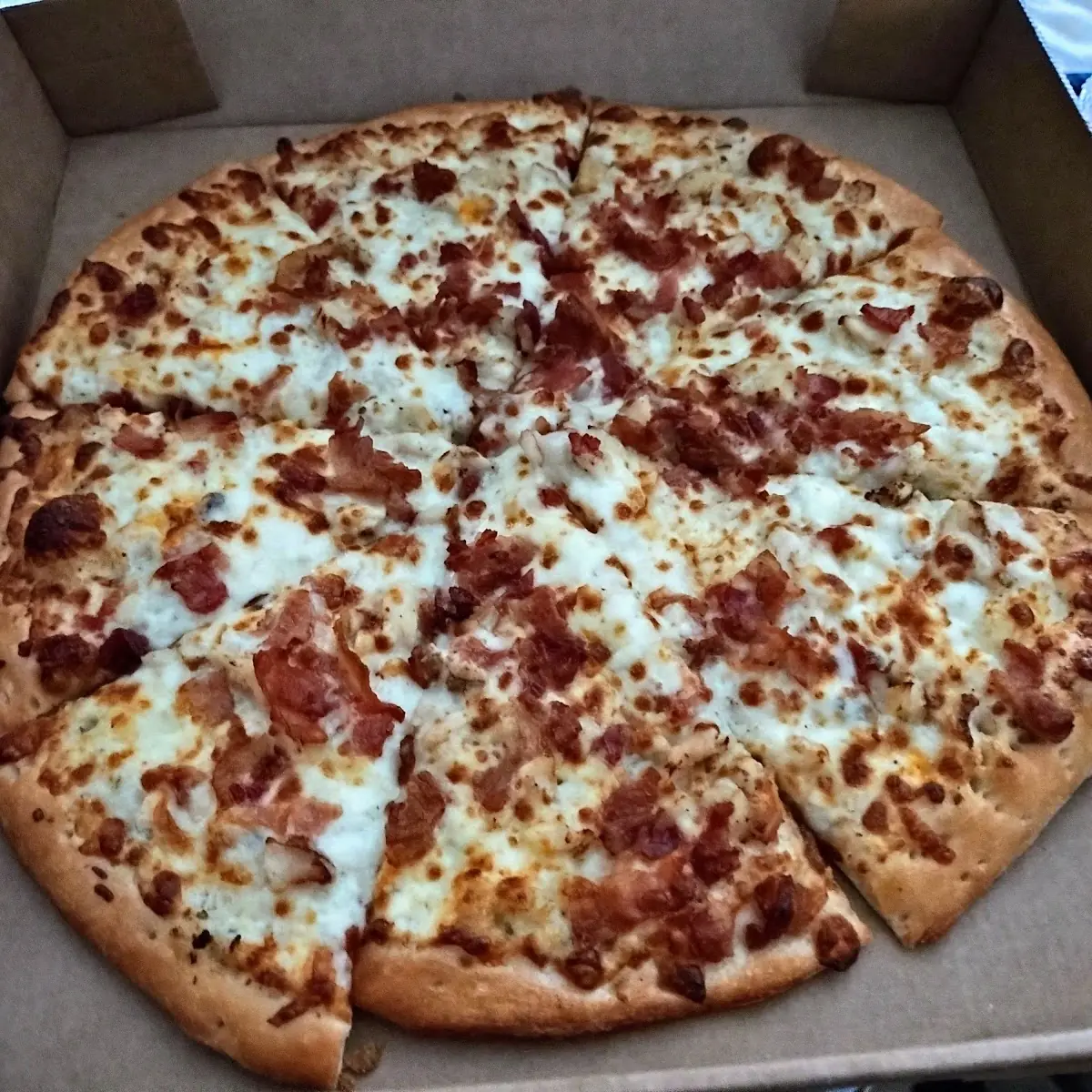 Chicken Bacon Ranch Pizza