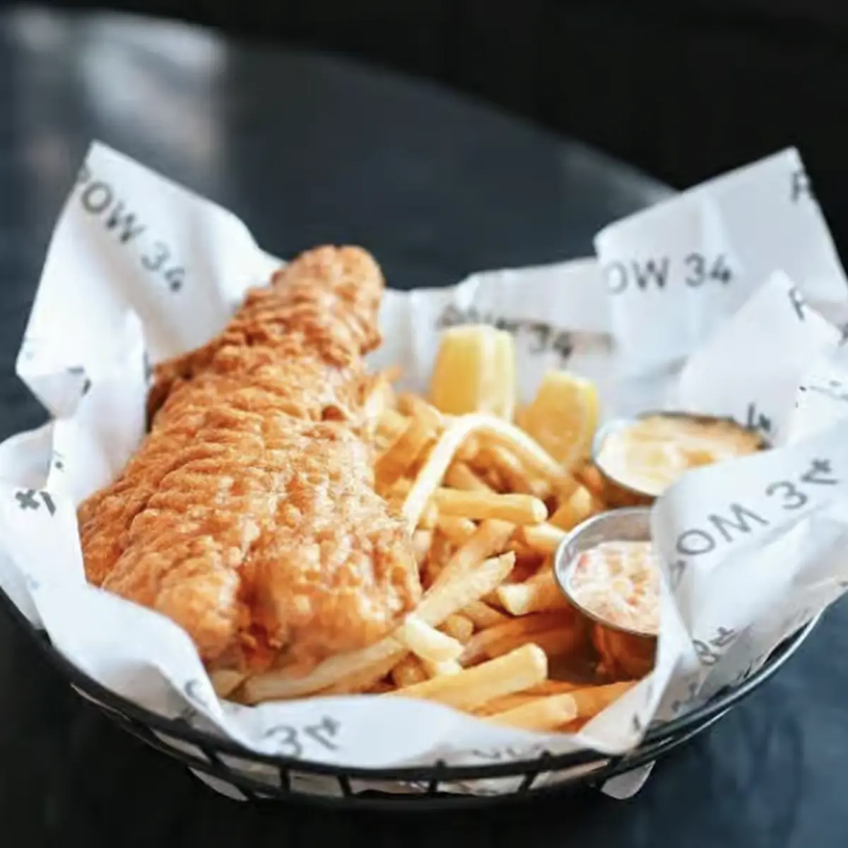 Beer Battered Fish & Chips