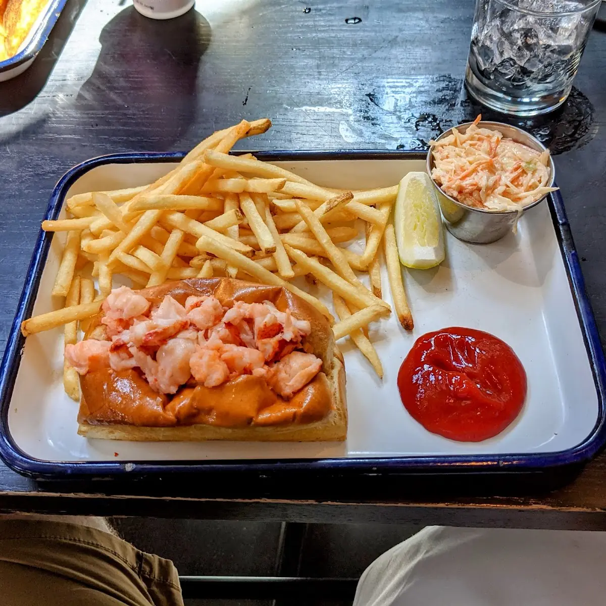 Warm Buttered Lobster Roll