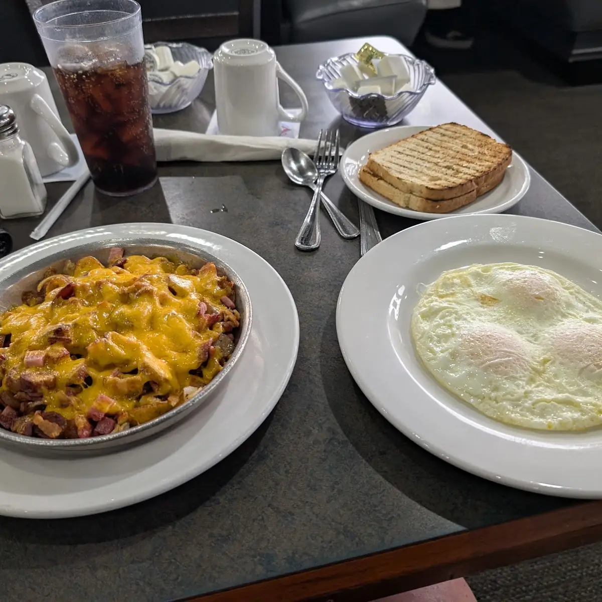 Chopped Steak & Eggs