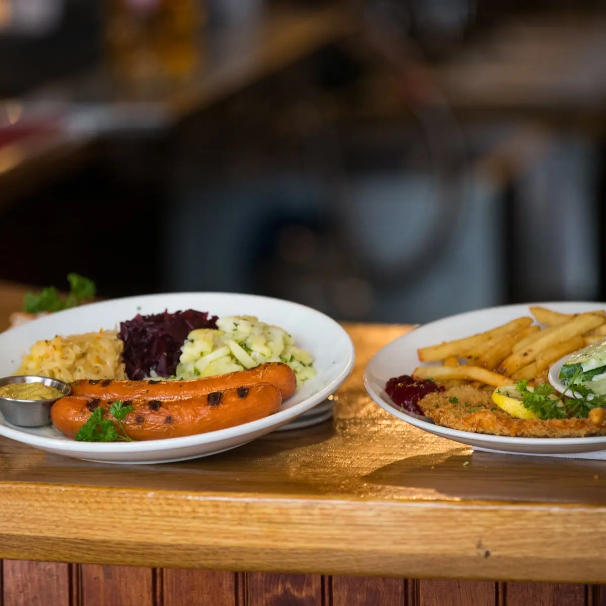 Mixed Bratwurst Plate