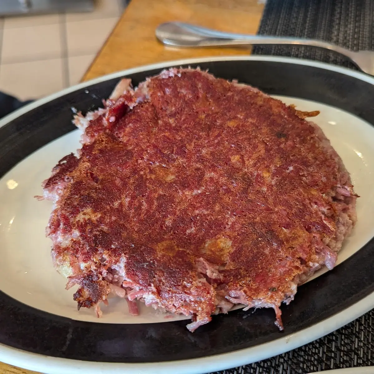 3 Eggs Corned Beef Hash