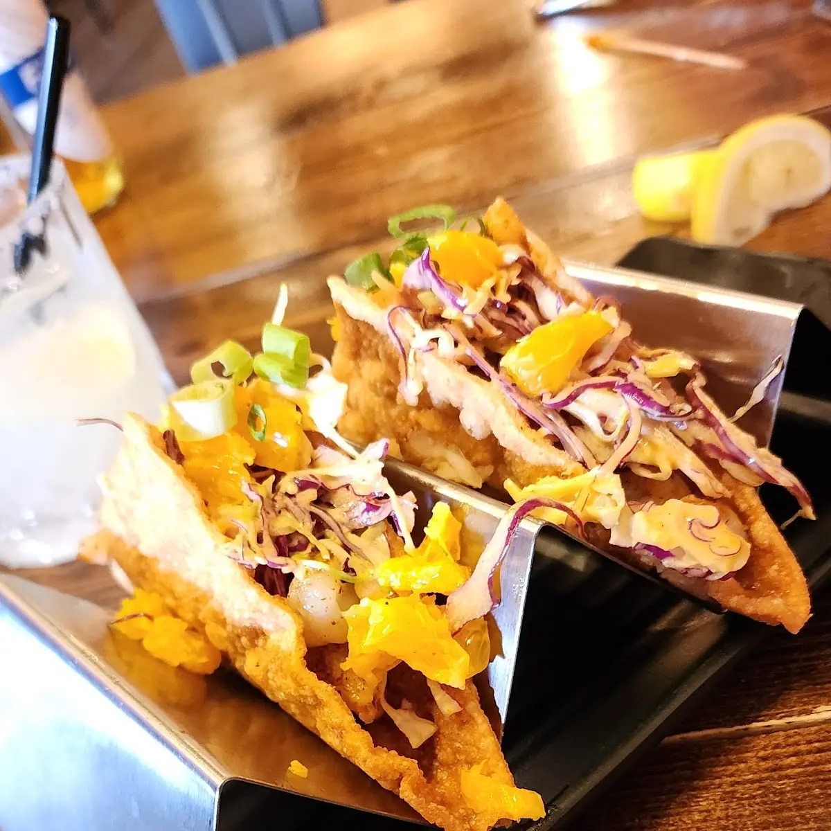 Spicy Tuna Tacos