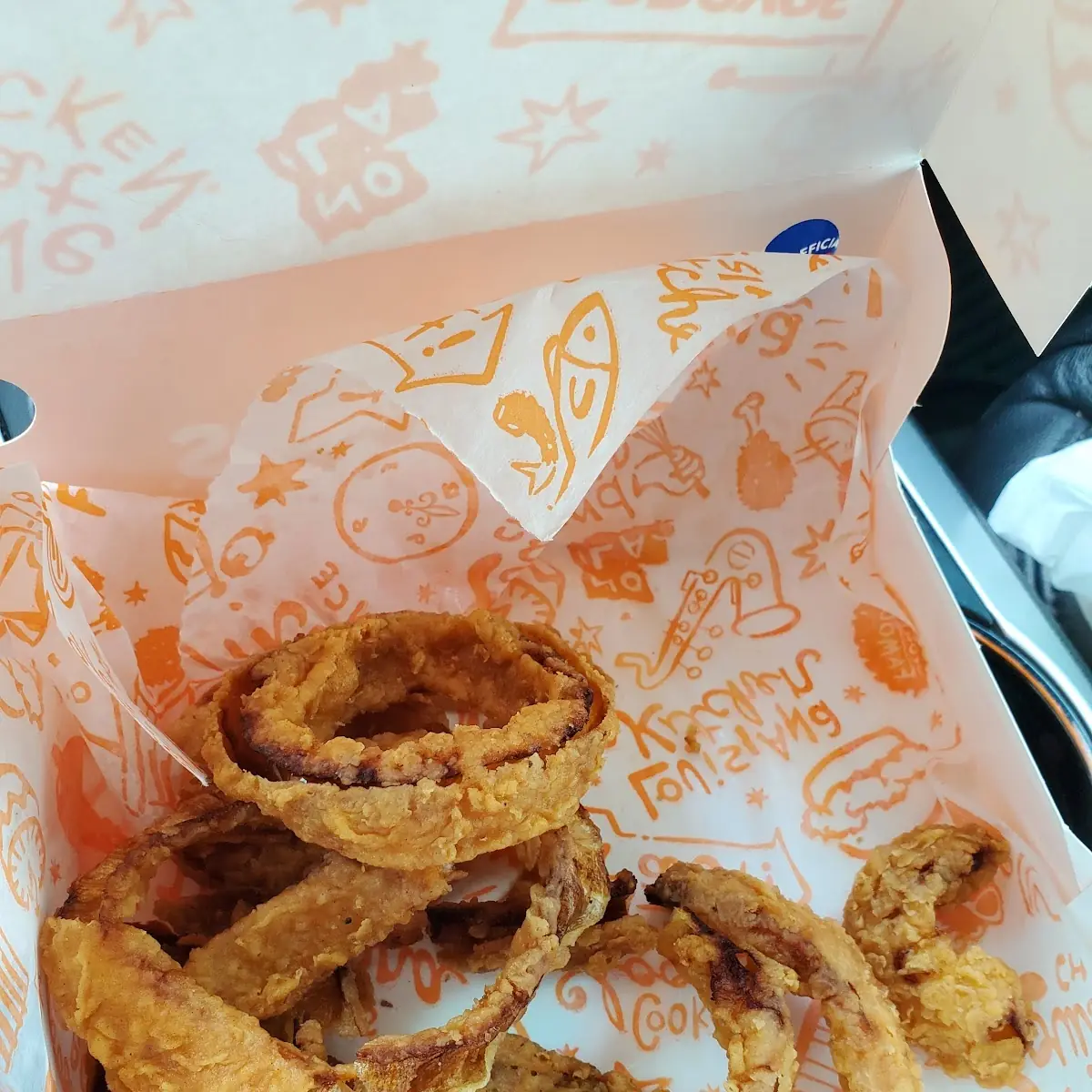 Burnt Onion Rings