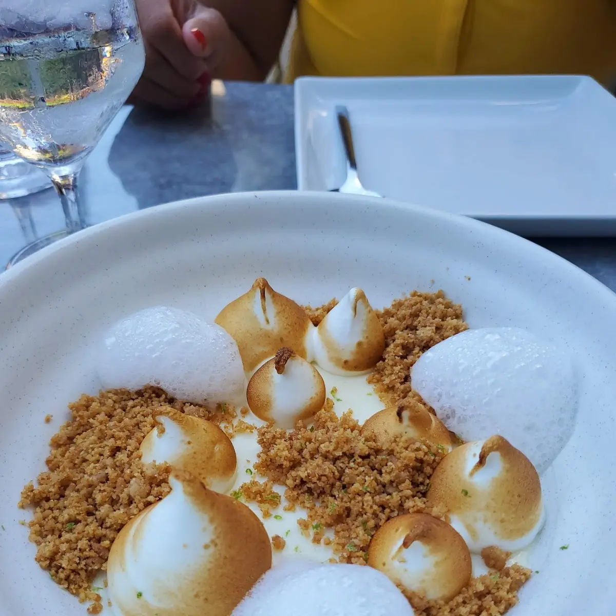 Deconstructed Key Lime Pie