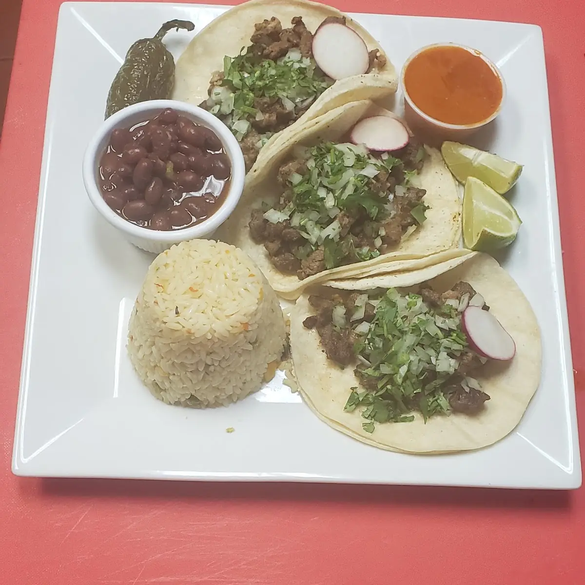 Combinacion de Tacos