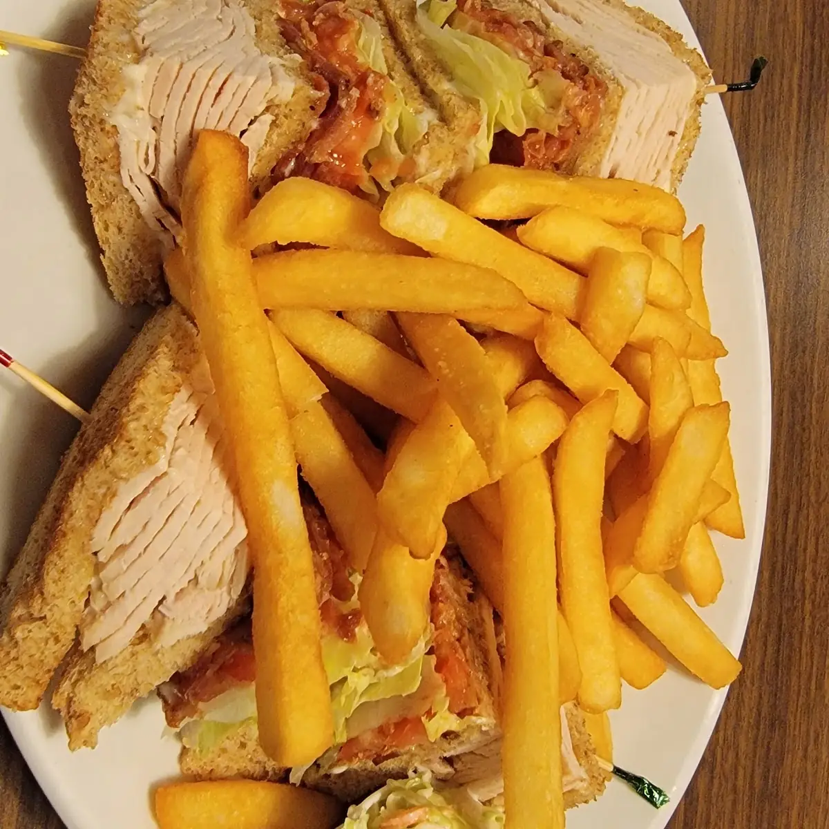 Turkey Club Sandwich