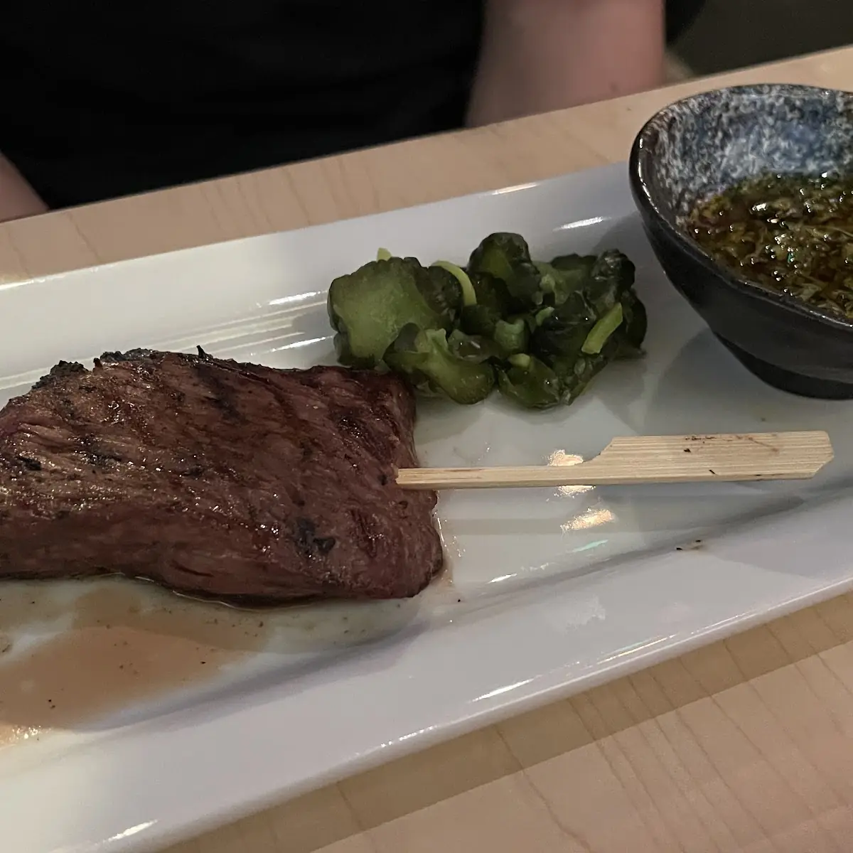 Shin Yuu Rib-Eye Steak Sashimi