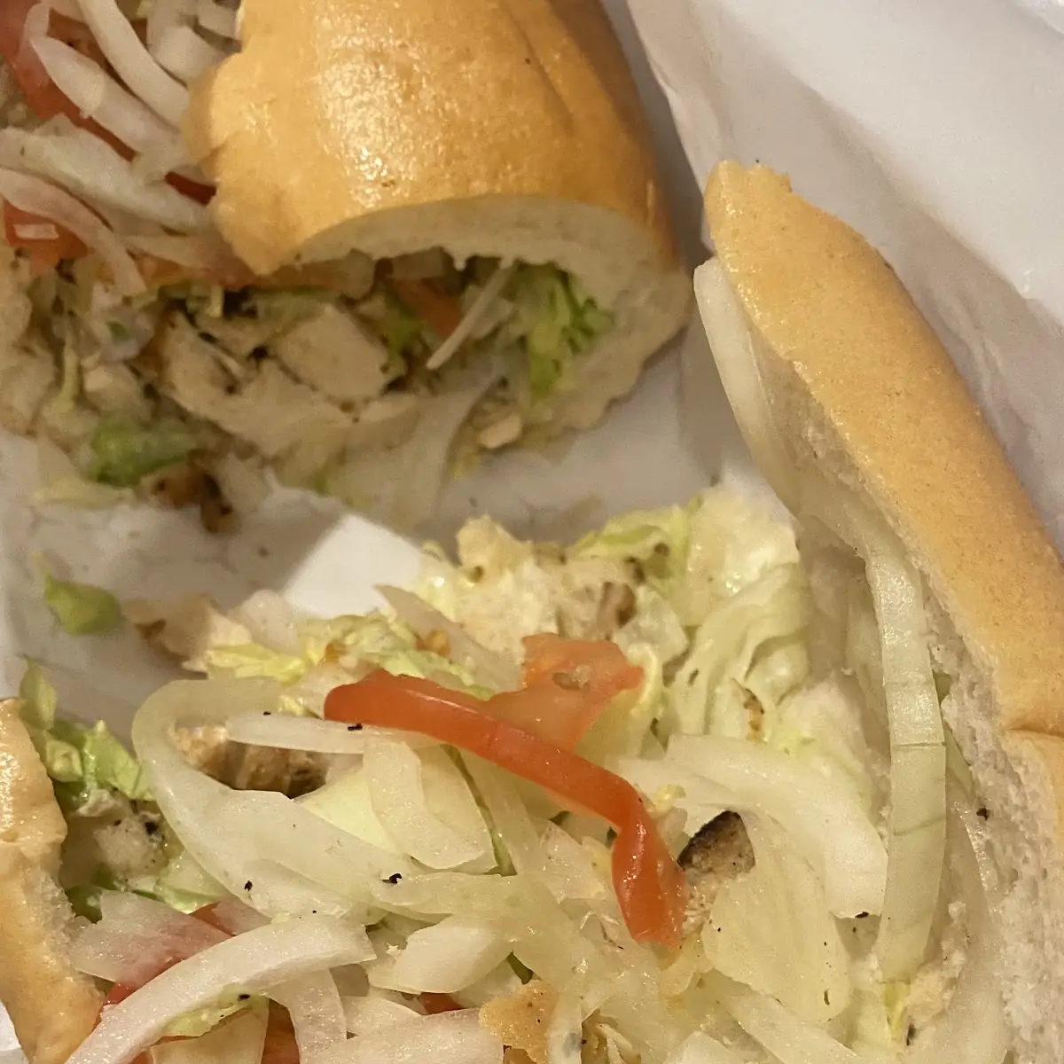 Grilled Chicken Sub