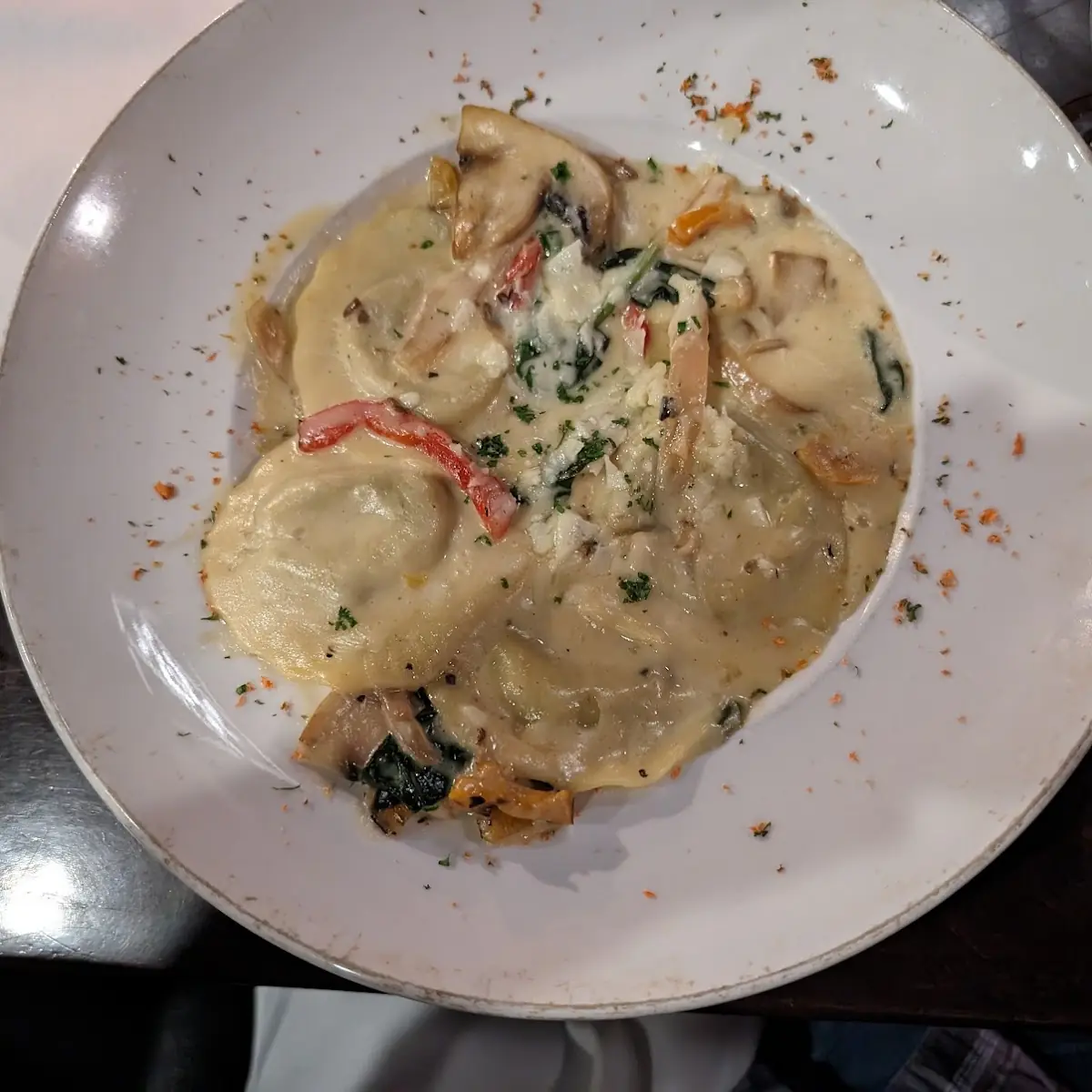 Forest Mushroom Ravioli