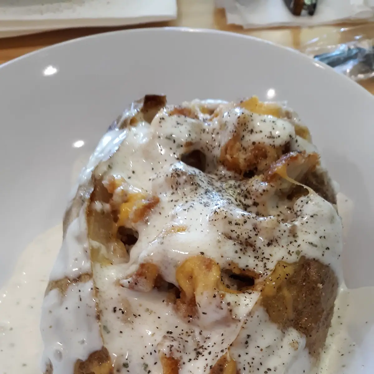 Chicken Cheddar Cheese and Ranch Spud