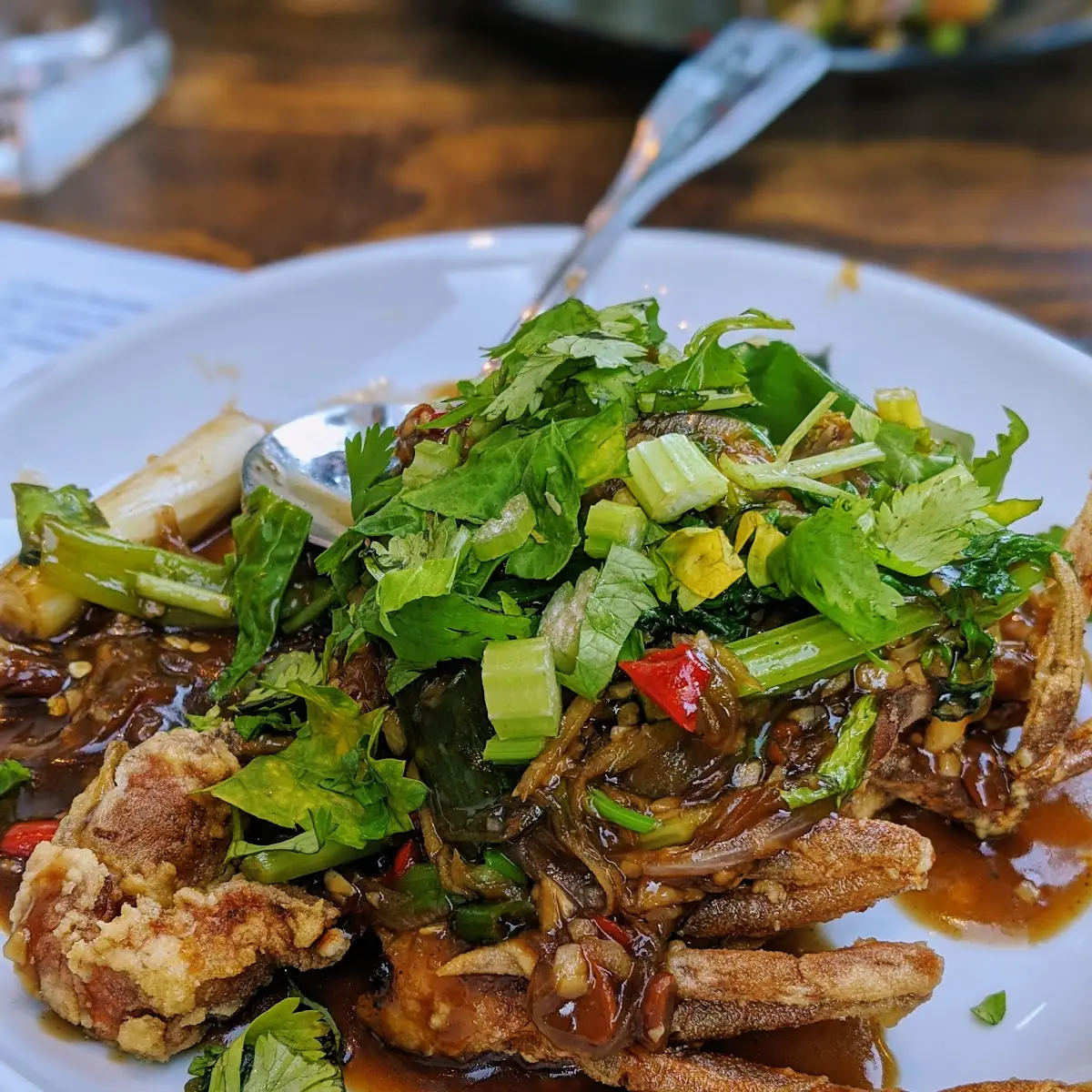 Soft Shell Crab Pad Kun Chai