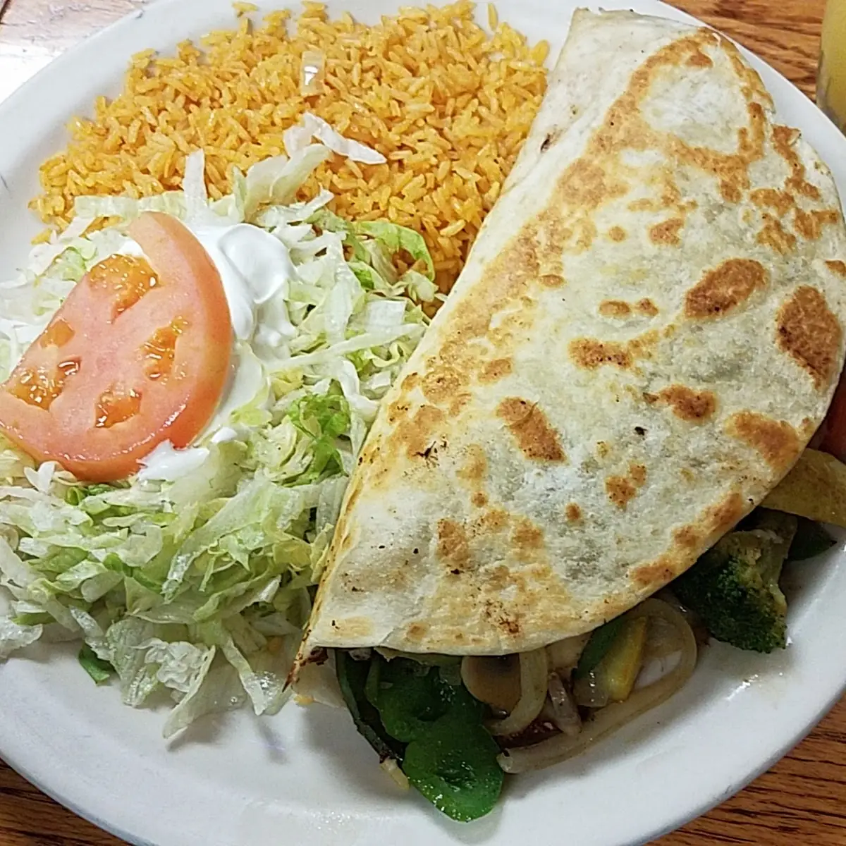 Vegetarian Quesadilla