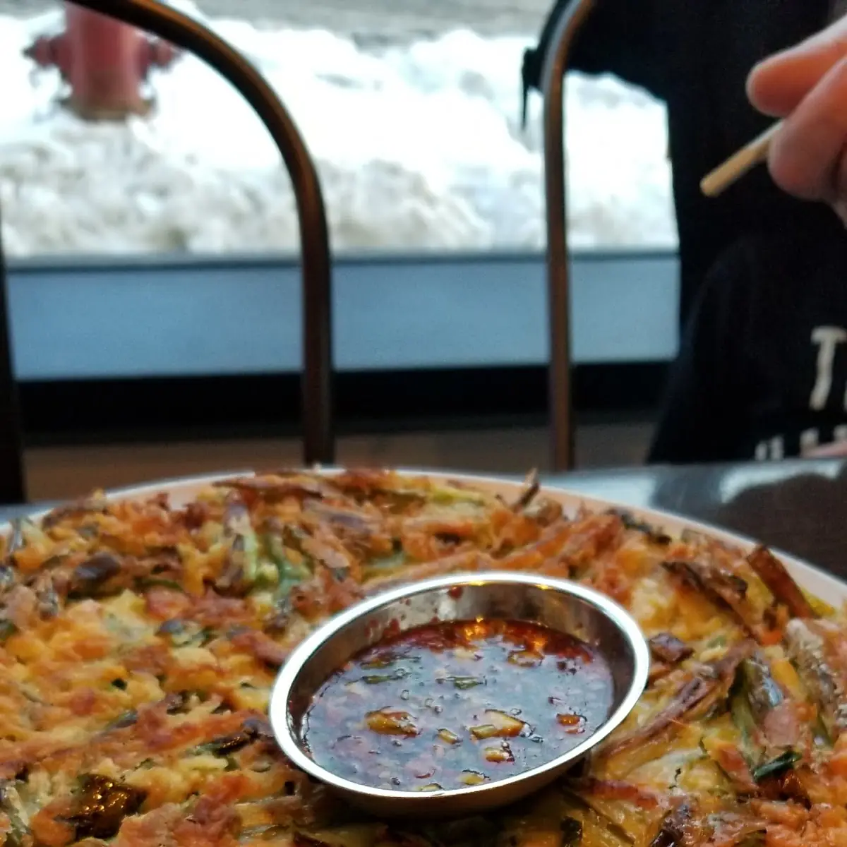 Seafood Pancake