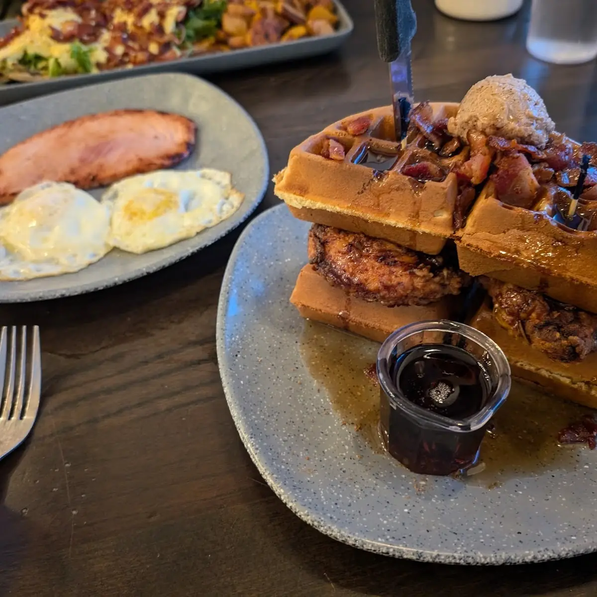Chicken and Waffles