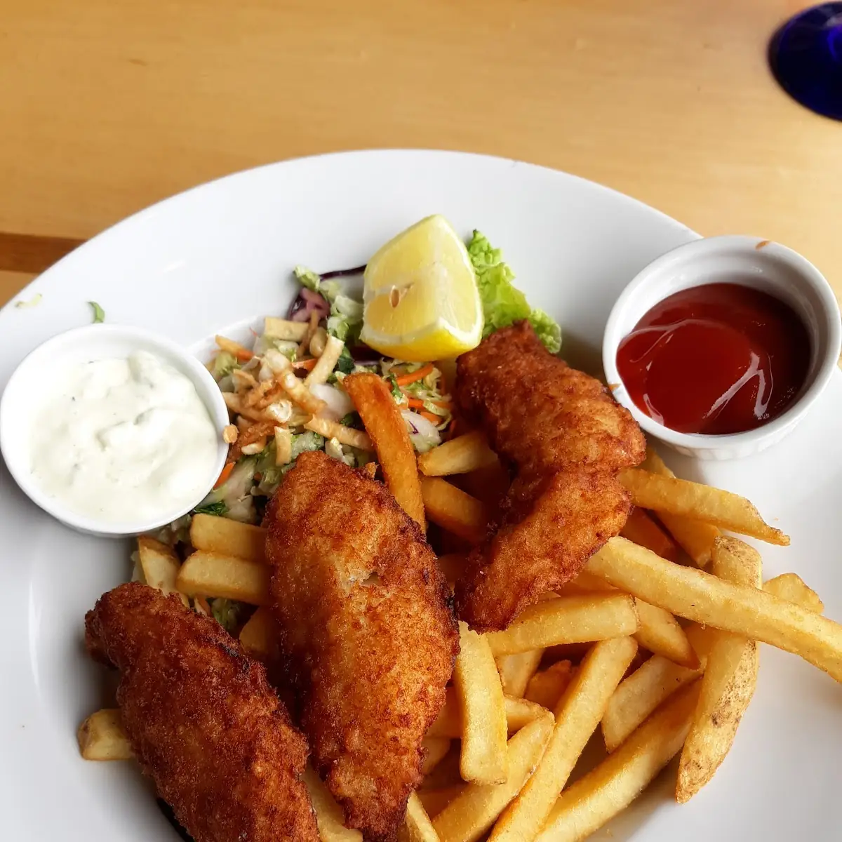 Alaskan Salmon Fish and Chips