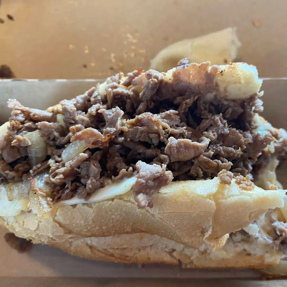 Philly Cheese Steak Sandwich