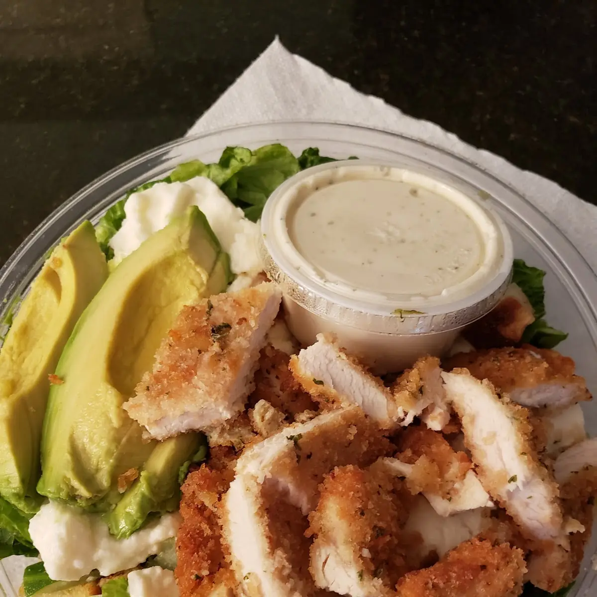 Chicken Cutlet Salad